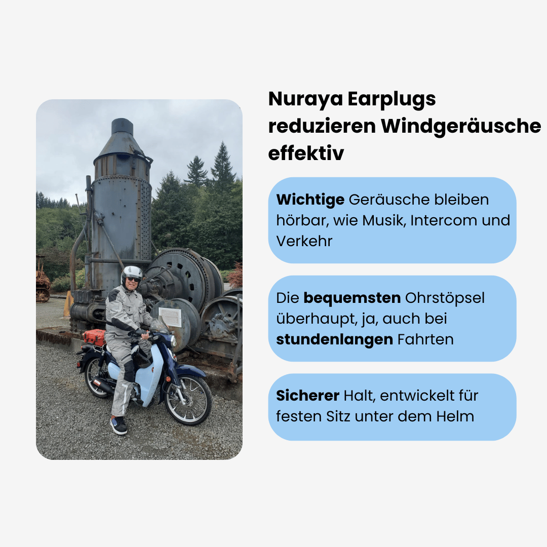 Moto Earplugs - 27 dB